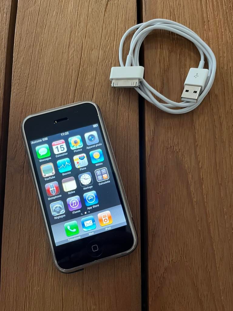 iPhone 2g, Télécoms, Téléphonie mobile | Apple iPhone, Enlèvement ou Envoi, Utilisé