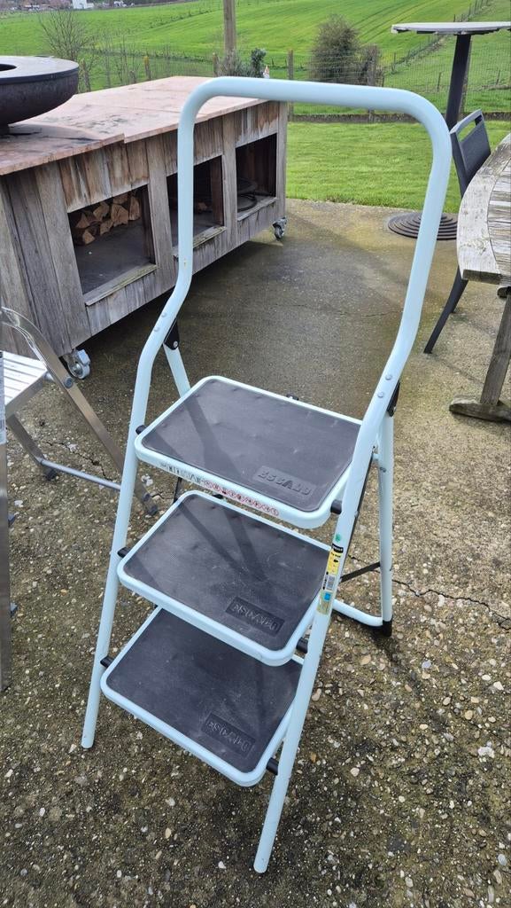 Trapladder 2 stuks, Ophalen, Trap, Zo goed als nieuw, Opvouwbaar of Inschuifbaar