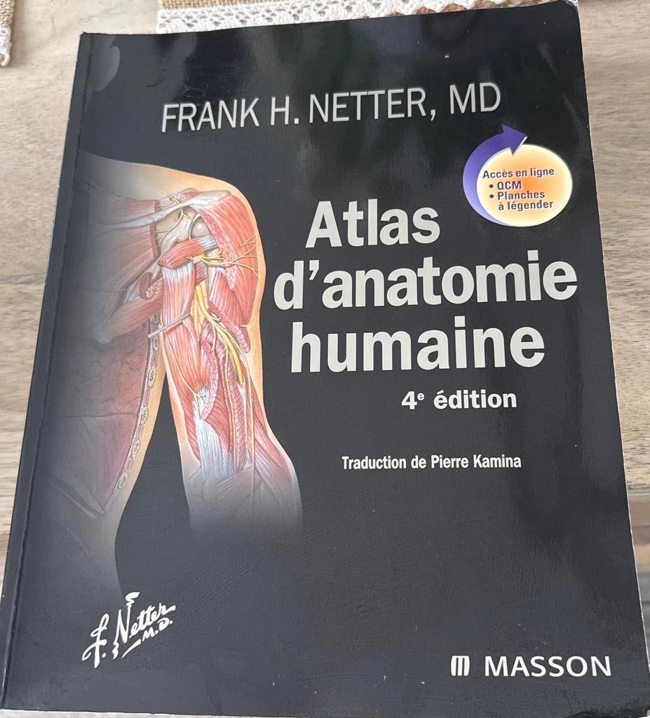 Atlas d’anatomie humaine, Enlèvement, Comme neuf