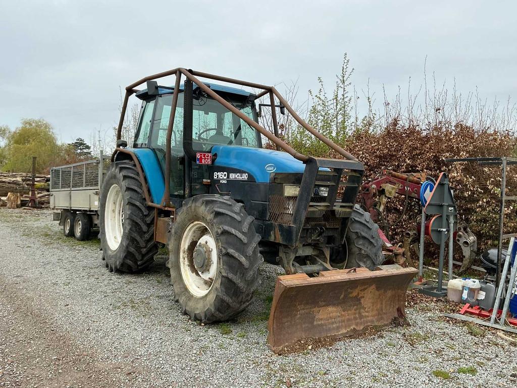 Tracteur agricole Ford 8160 DT à traction intégrale 1996, Articles professionnels, Utilisé, Ford