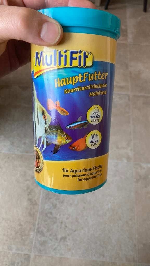 MultiFit Aqua Flakes voor alle siervissen 1 l, Ophalen, Nieuw