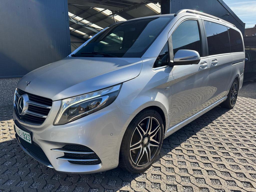 Mercedes-Benz V 250 AMG Line - Dubbele cabine - 36280€+btw, Autos, Cuir, Argent ou Gris, Achat, Euro 6