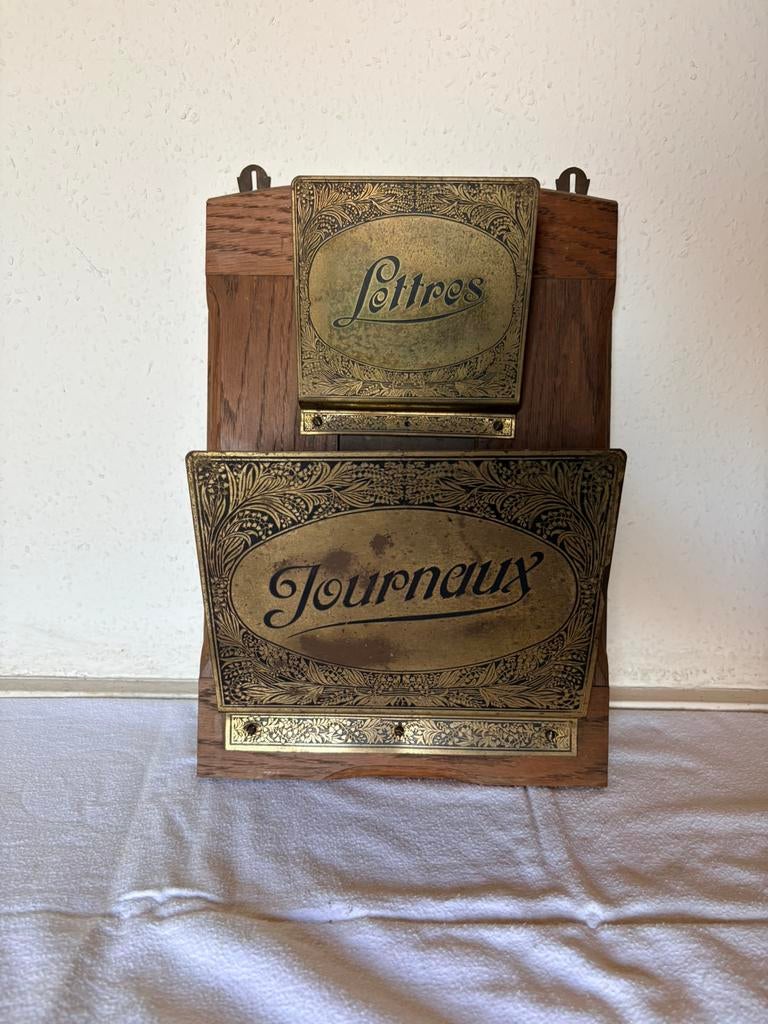 Vintage organisateur courrier, Maison & Meubles, Envoi, Utilisé