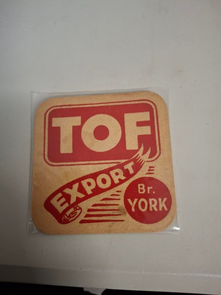 Ancien tapis à bière | Bar d'exportation de tofu | York Mate, Collections, Enlèvement ou Envoi