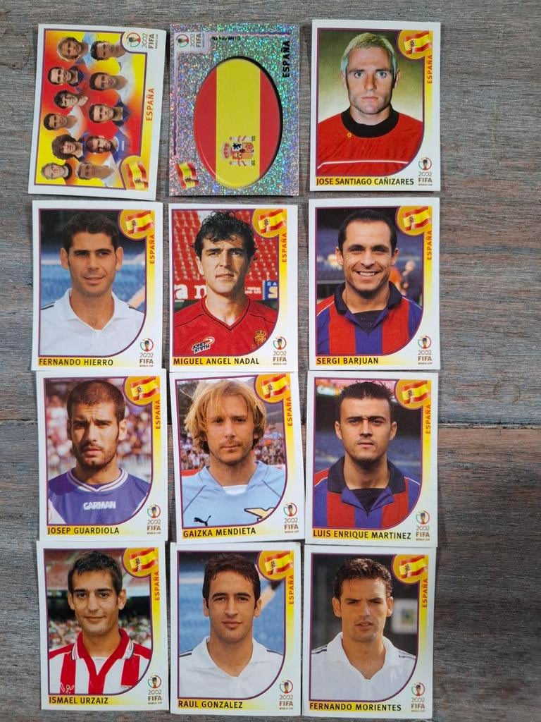 Panini coupe du monde 2002 Espagne, Hobby & Loisirs créatifs, Enlèvement ou Envoi