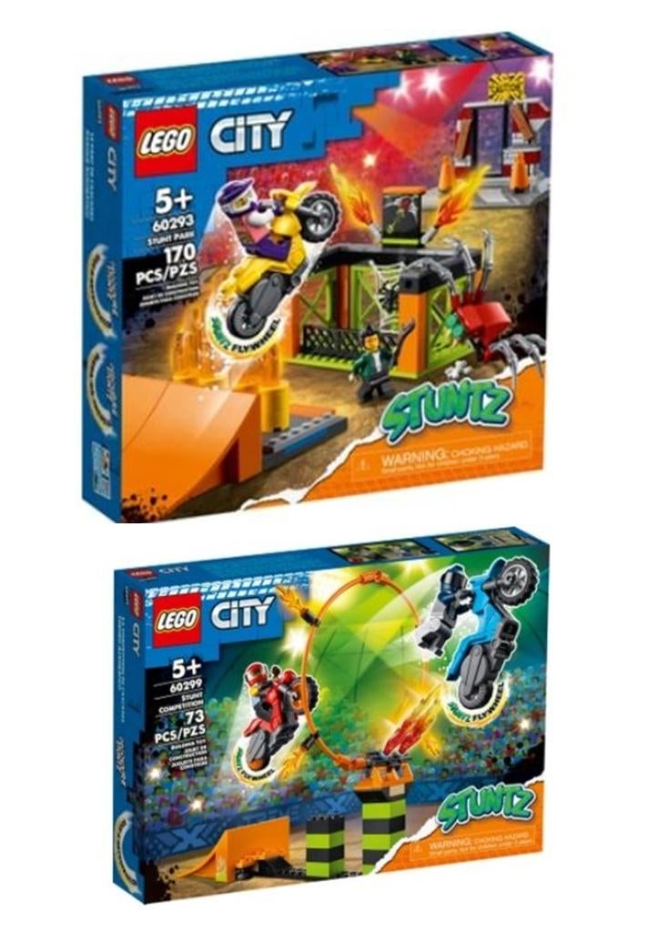 Stunts flywheel stuntpark en stuntcompetitie., Verzenden, Nieuw, Complete set, Lego