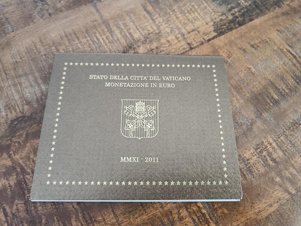 Ensemble BU de pièces en euros 2011 de la Cité du Vatican, Enlèvement ou Envoi, Vatican