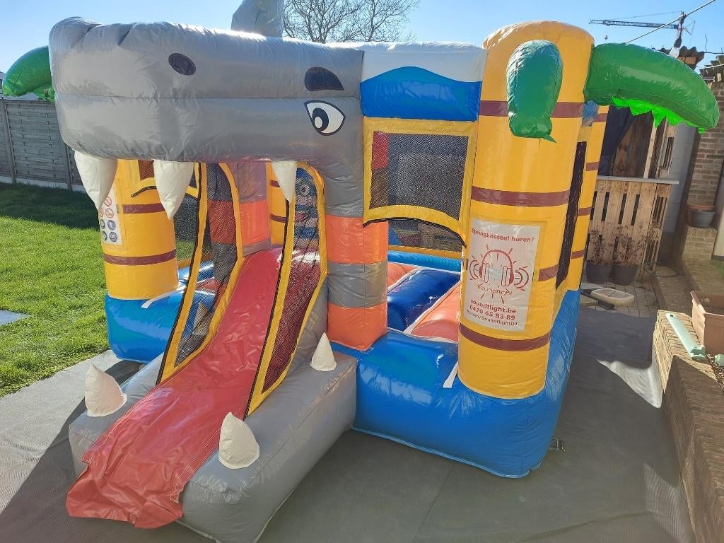 Springkasteel Mini Bounce Haai huren / te huur, Ophalen, Nieuw