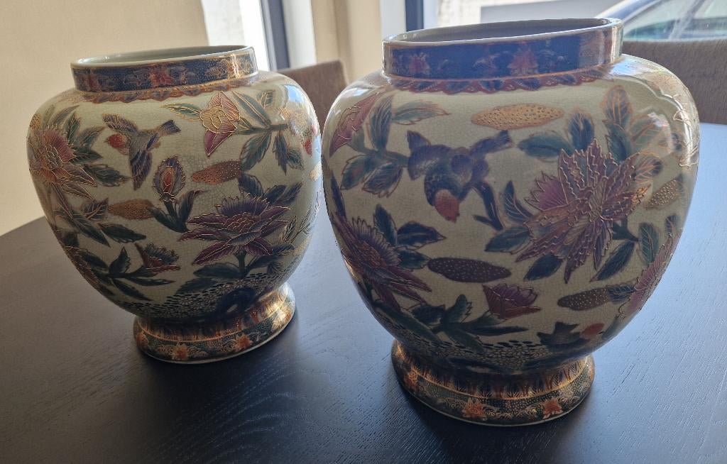 2 vazen, Antiek en Kunst, Antiek | Vazen, Ophalen