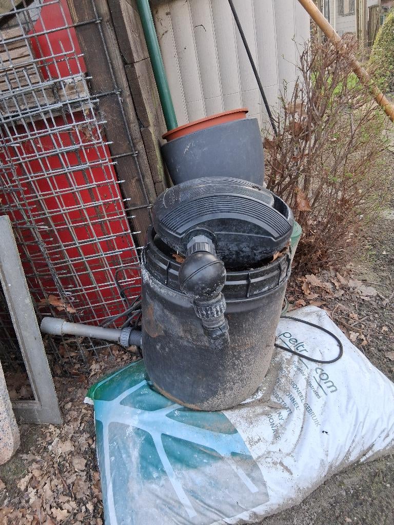 Vijverfilter en pomp, Tuin en Terras, Ophalen, Gebruikt, Vijverfilter