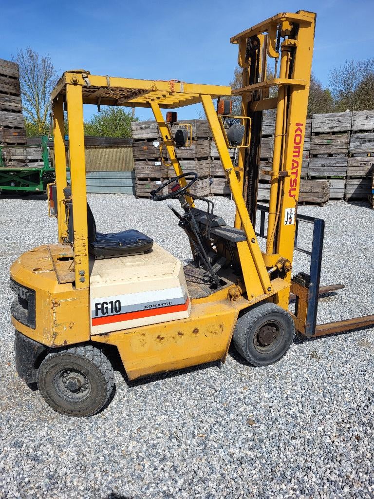 Heftruck, Ophalen, Benzine, Heftruck