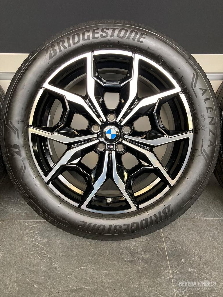 19” originele BMW X3 G01 X4 G02 velgen + banden 887M 5x112, 19 inch, -, -, Banden en Velgen