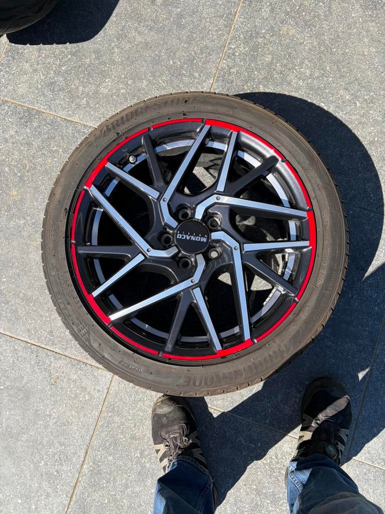 Jantes et pneus, Autos : Pièces & Accessoires, Pneus et Jantes, 18 pouces, Enlèvement, Utilisé