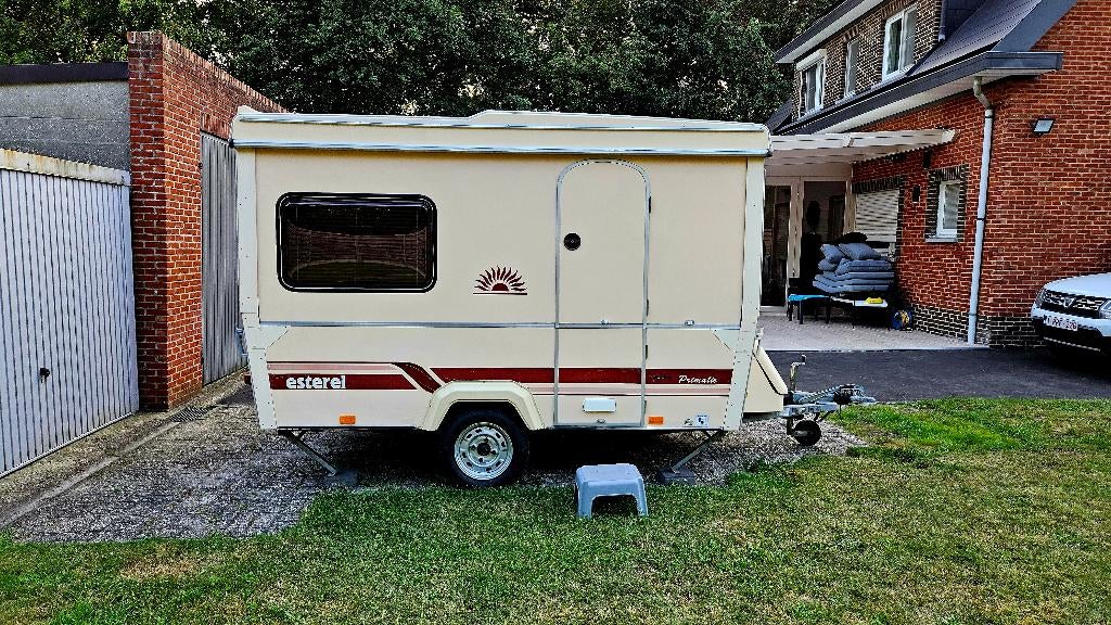 esterel plooicaravan, Caravans en Kamperen, Vouwwagens, Ophalen, Tot en met 3, Aanwezig, Overige merken