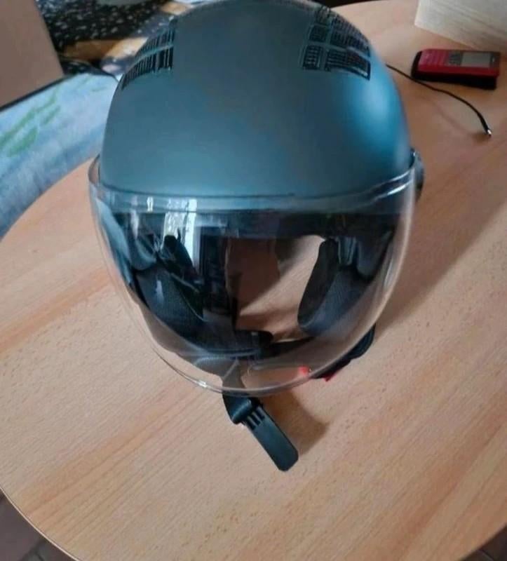 zomer jethelm maat medium, Fietsen en Brommers, Brommerhelmen, Ophalen, Zo goed als nieuw, Medium, Vinz