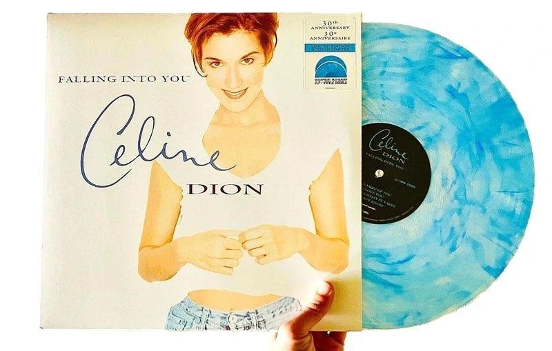 Celine Dion Falling Into You 2LP Bleu Glacier Limitée Scellé, 12 pouces, Enlèvement ou Envoi, Double LP, Neuf, dans son emballage