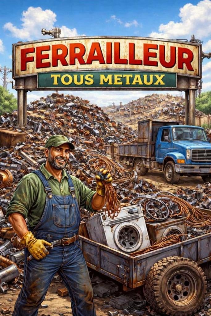 Ferrailleur a votre service, Neuf