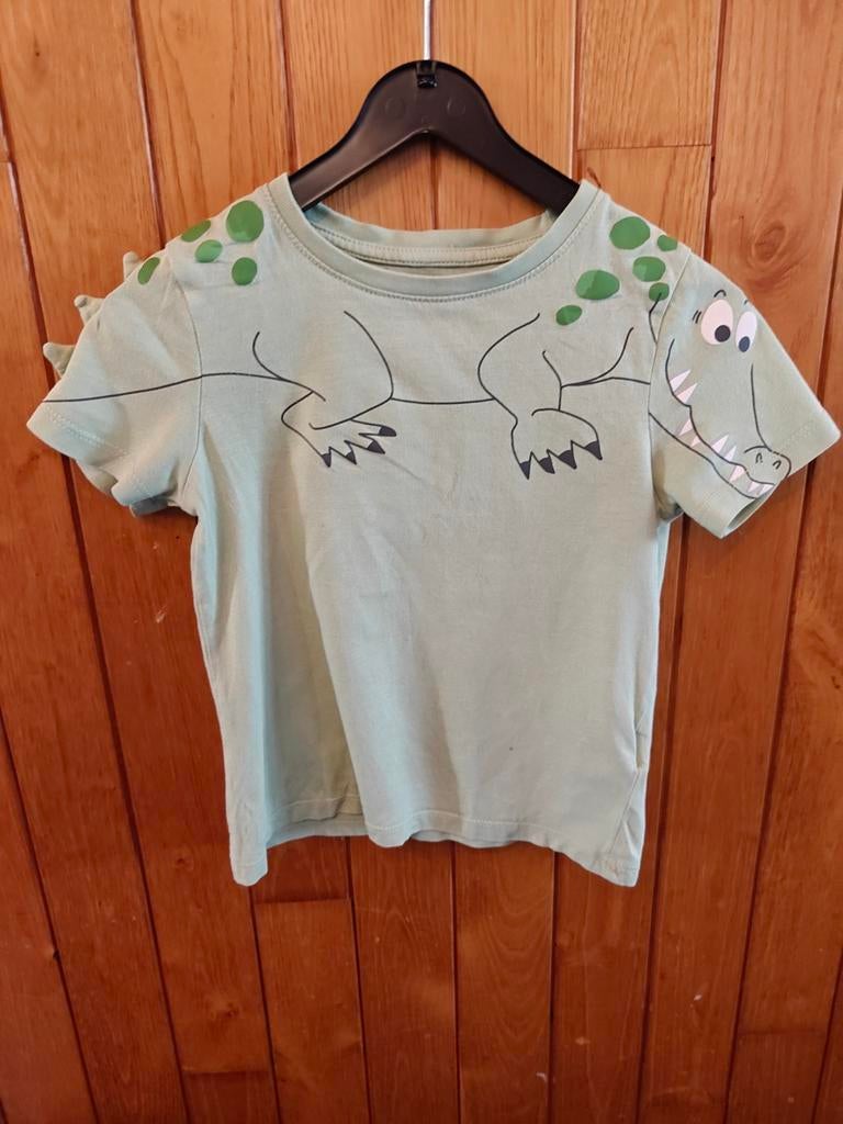 Krokodil t-shirt, Enfants & Bébés, Vêtements enfant | Taille 104, Garçon, C&A, Chemise ou À manches longues, Comme neuf