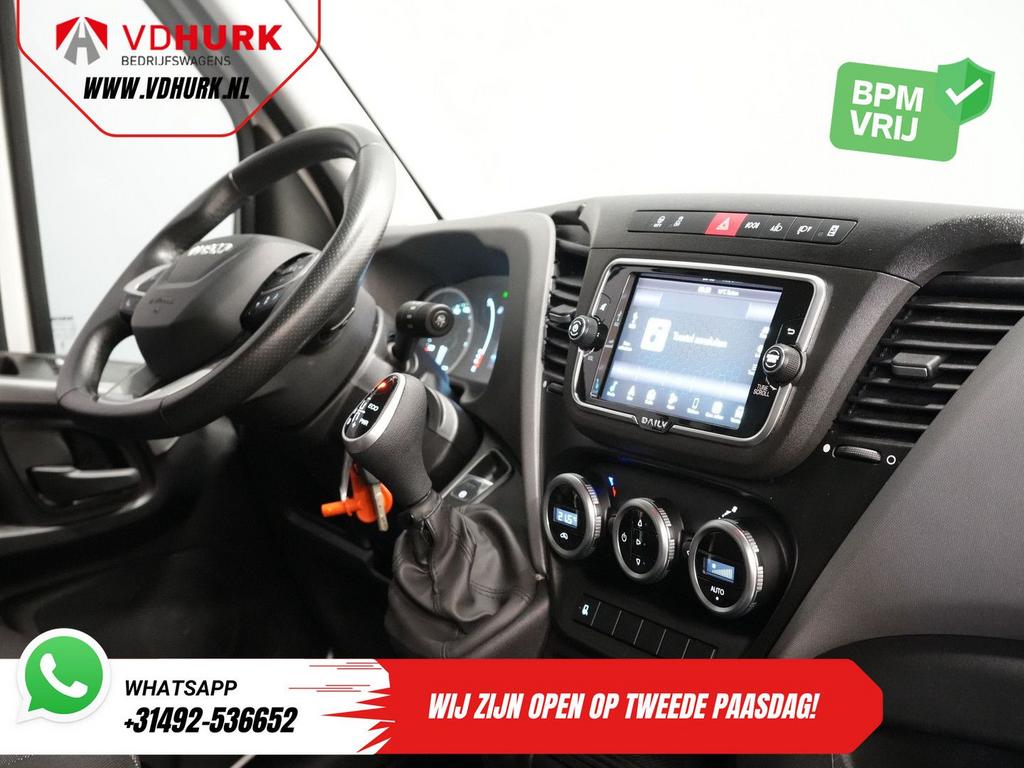 Iveco Daily 35S18HV 3.0 Aut. ZF BPM VRIJ! Bakwagen Laadklep/, Auto's, Bestelwagens en Lichte vracht, Automaat, Iveco, Wit, Bedrijf