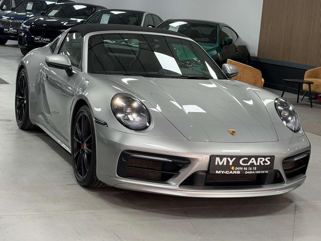 Porsche 992 Targa 4/S 450 Cv 3.0 Turbo Sport Design Full Opt, Auto's, Porsche, Automaat, 4 zetels, Cabriolet, Leder