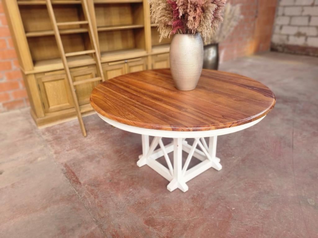 Massief houten eettafel GRATIS LEVERING, Huis en Inrichting, Tafels | Eettafels, Ophalen, 150 tot 200 cm, Maison du monde, Vijf personen of meer