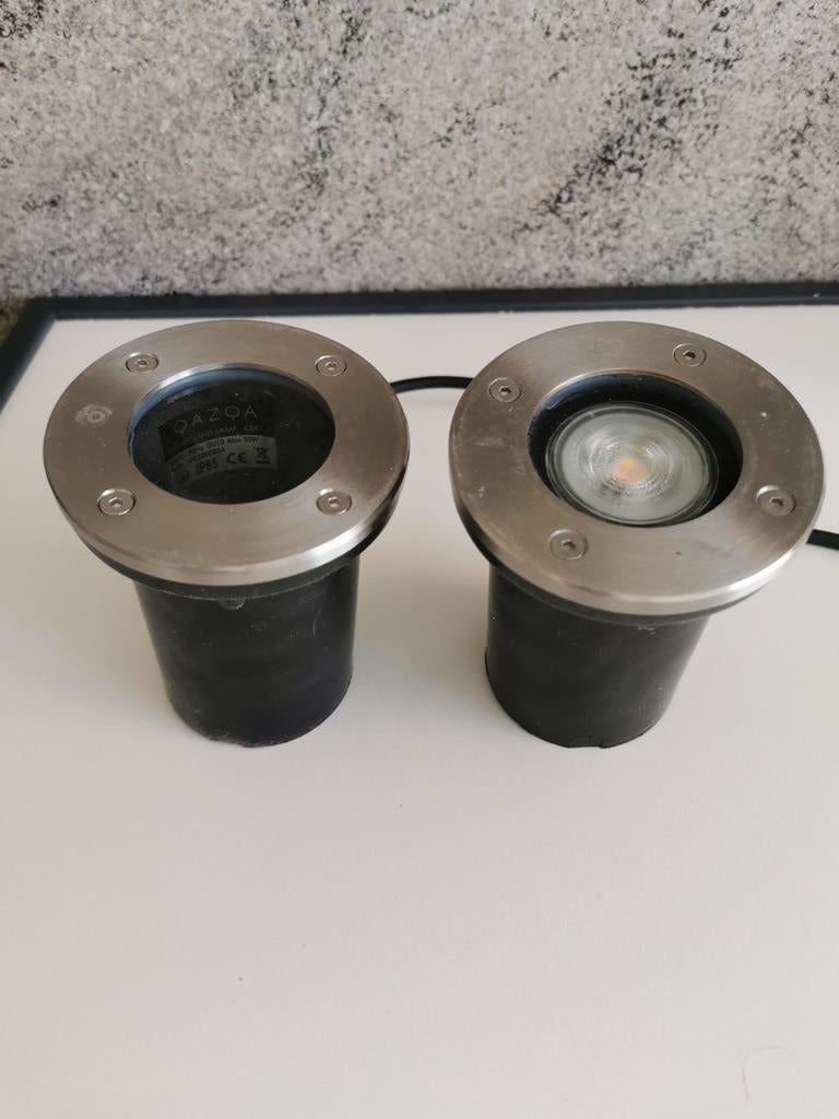 Grondspots inox, Tuin en Terras, Ophalen, Inox, Led