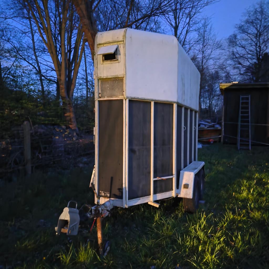 Paarden trailer, Enlèvement, Utilisé, Remorque 1 cheval