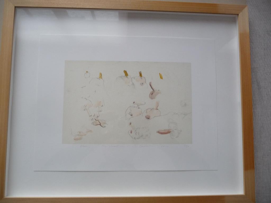 MICHAËL BORREMANS ; OFFSET " NOSES " GESIGNEERD, Ophalen of Verzenden