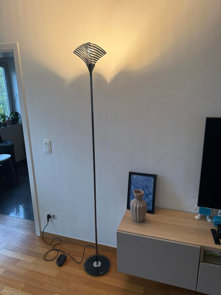 Lampadaire en verre de Murano ,Studio Italia, Maison & Meubles, Lampes | Lampadaires, Comme neuf, Verre, 150 à 200 cm, Enlèvement