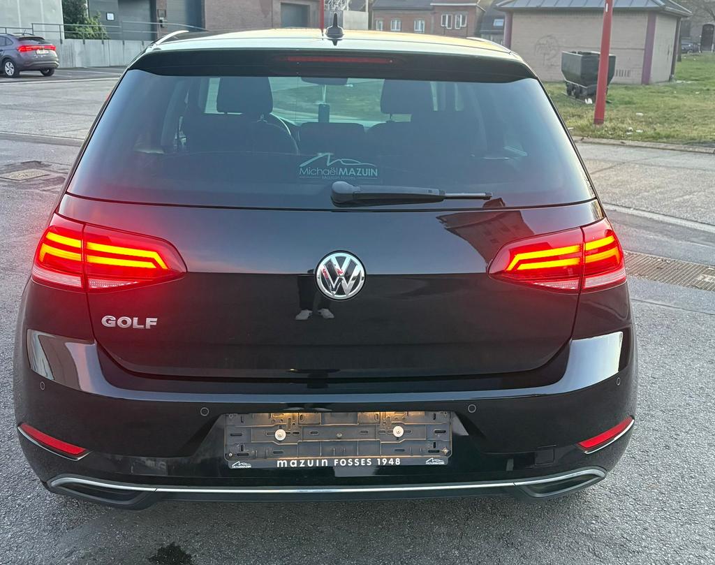 Volkswagen Golf 7.5 - 2019 - Essence - 104.000km, Auto's, Zwart, 5 deurs, 999 cc, 129 g/km