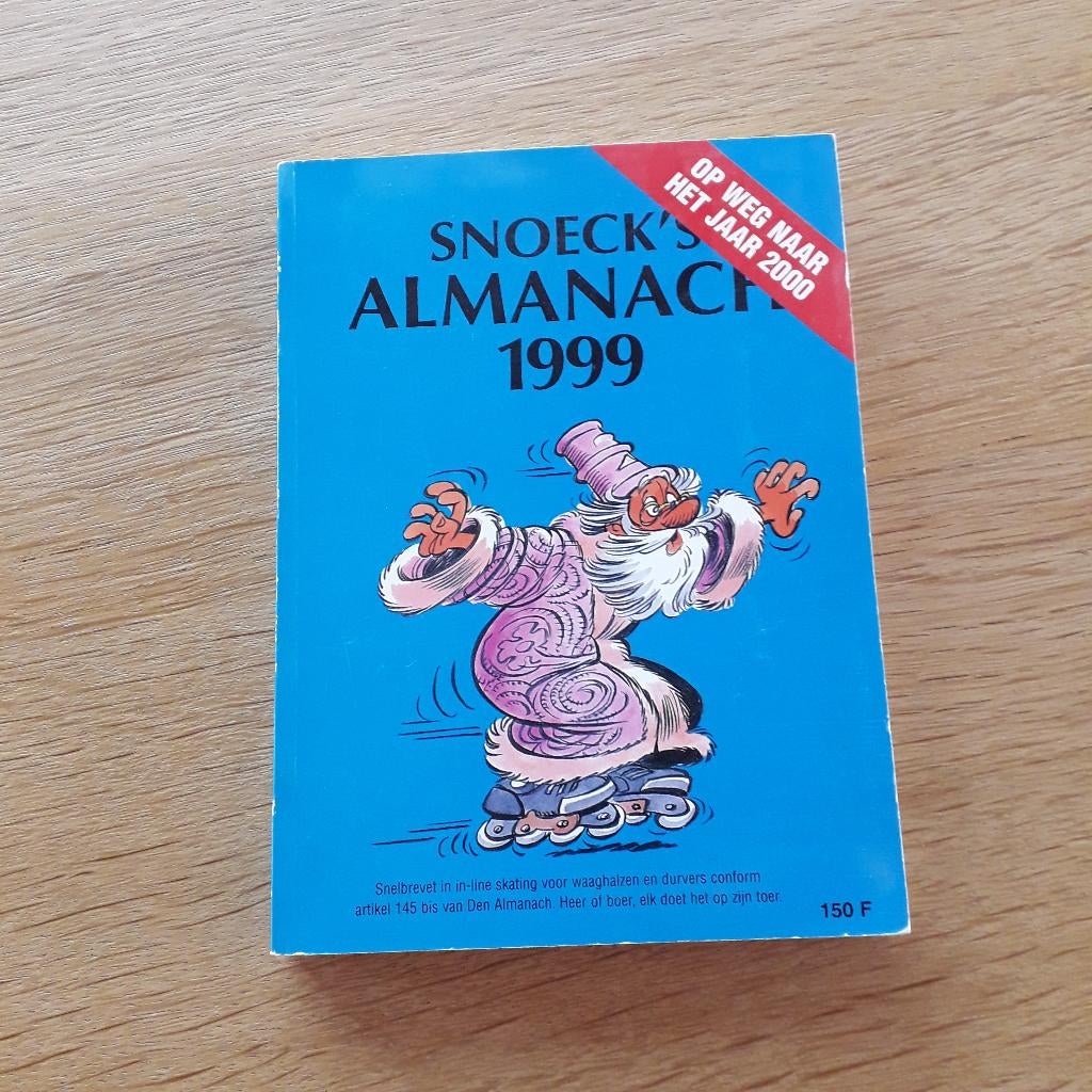 Snoeck's Almanach 1999, uitstekende staat, Ophalen, Gelezen