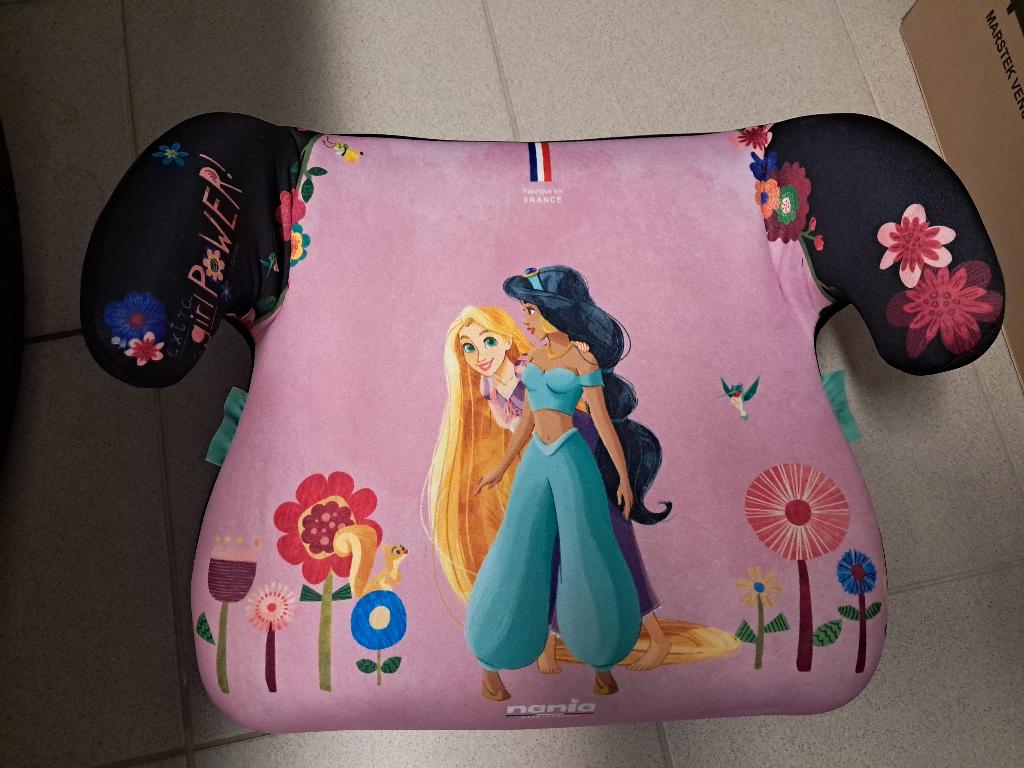 Zitverhoger auto met zachte zit, Ophalen, Zo goed als nieuw, Autogordel