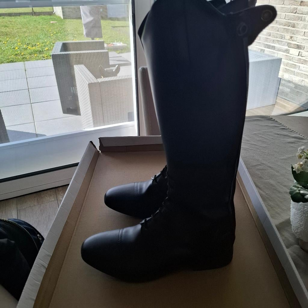 Paardrijlaarzen : Barato Barland S zwart, Dieren en Toebehoren, Paardrijkleding, Ophalen, Zo goed als nieuw, Kinderen, Schoeisel