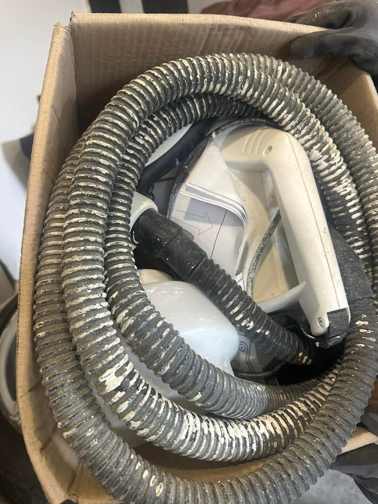 Verf spuit machine, Ophalen, Gebruikt