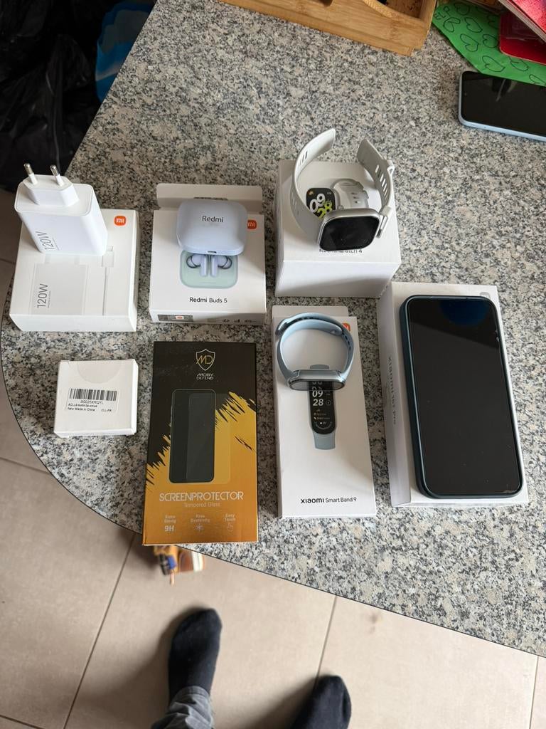 Xiaomi 15T Pro+smartwatches+buds+fastcharger, Télécoms, Téléphonie mobile | Marques Autre, Enlèvement ou Envoi