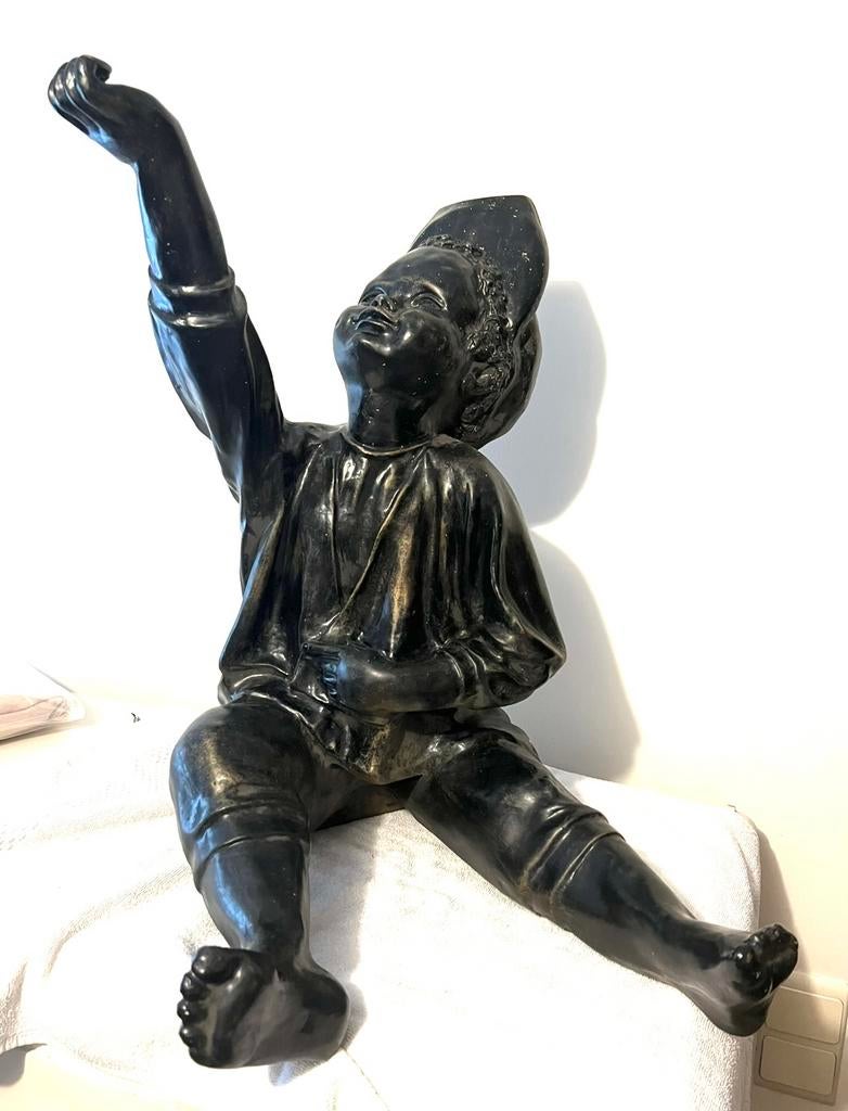 Grande sculpture décorative en résine H 56 cm, Enlèvement, Comme neuf