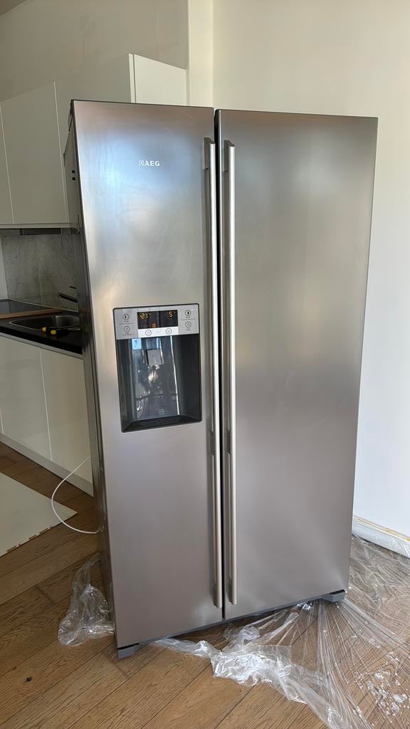 AEG Koelkast, 160 cm ou plus, Enlèvement, Utilisé, 60 cm ou plus