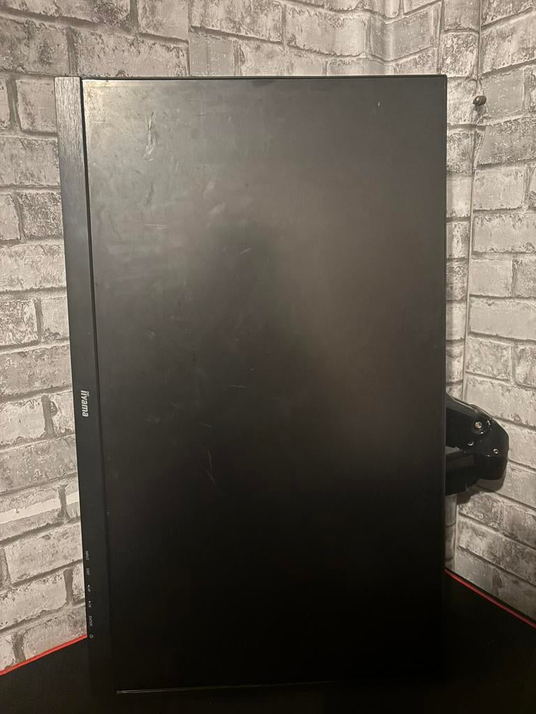 Ecrand iiyama 75 hz avec support de pied, Enlèvement ou Envoi, Comme neuf