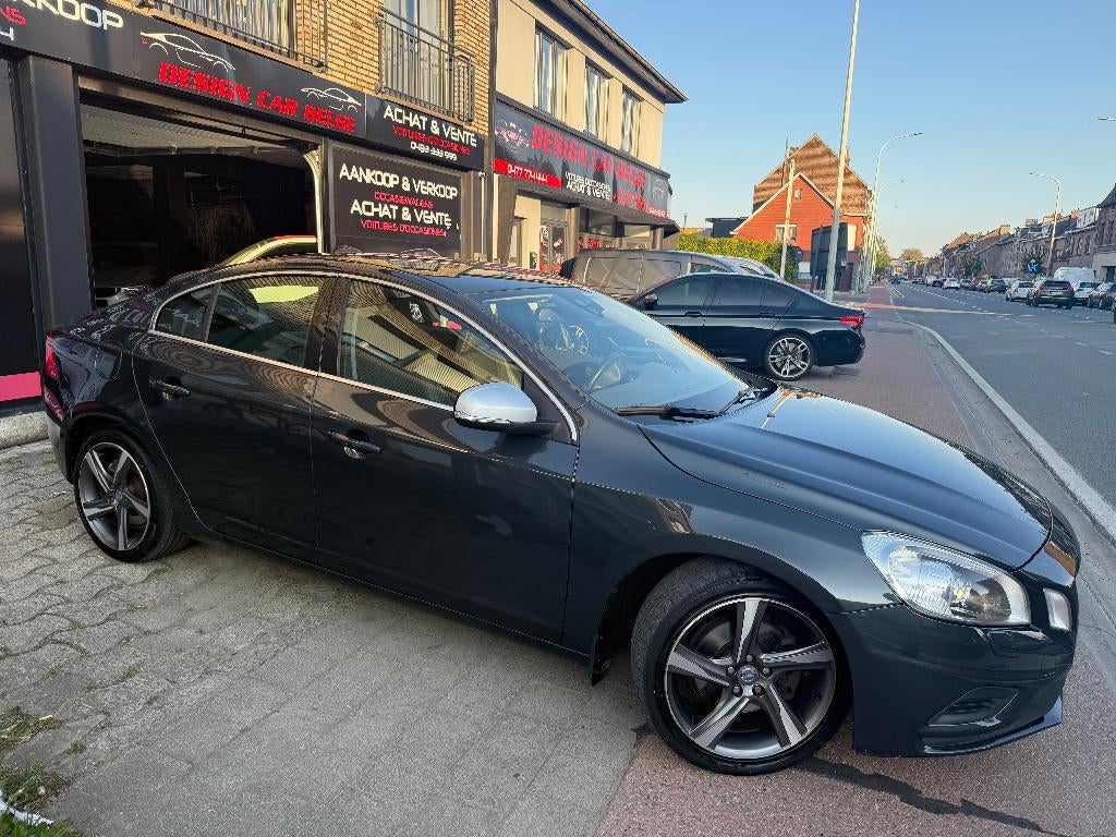 Volvo S60 R-Design Xenon Navigations 104 km 1e hoofdstation, Auto's, Volvo, S60, Bedrijf, Te koop, Parkeersensor