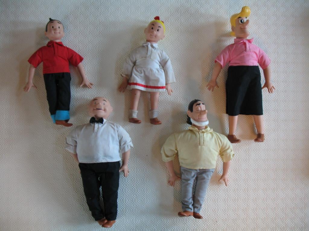 Suske en Wiske poppen, Verzamelen, Ophalen of Verzenden