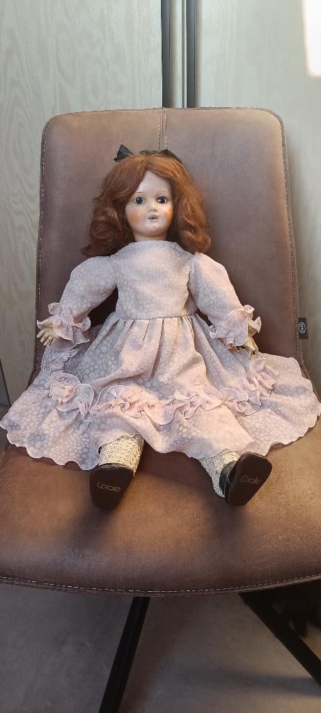 oude pop van merk S.F.B.J. Paris, Verzamelen, Poppen, Ophalen, Gebruikt, Pop