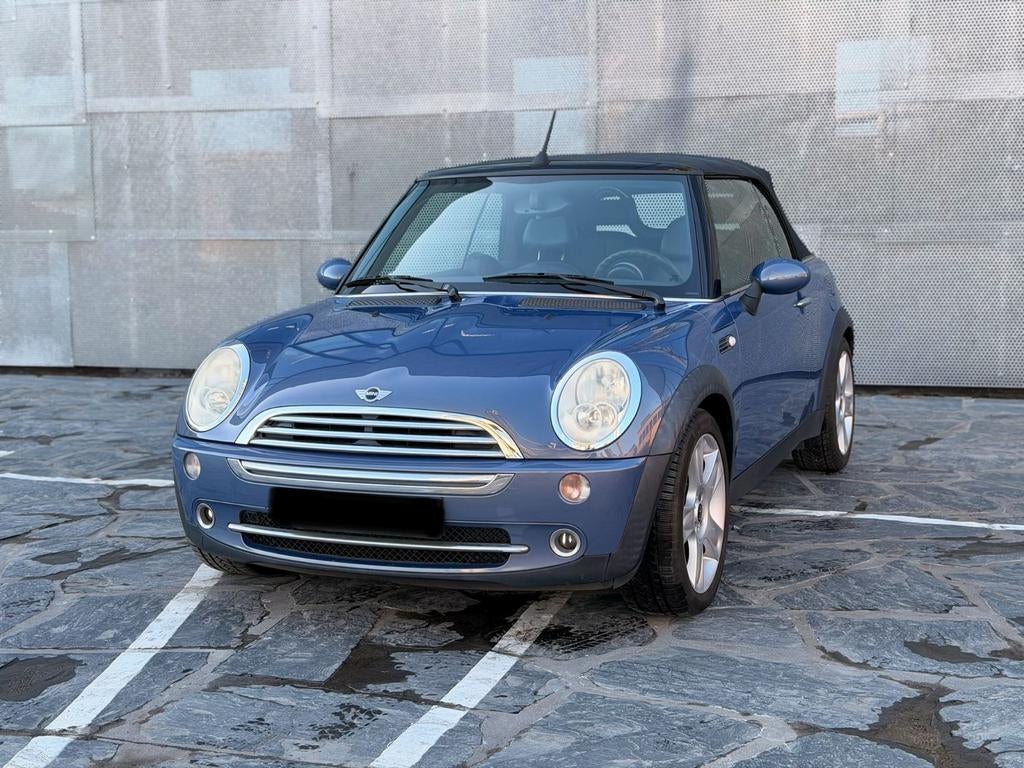 Mini Cooper Cabrio | 1.6 Benzine |, Auto's, Mini, Cabriolet, Blauw, Handgeschakeld, Particulier