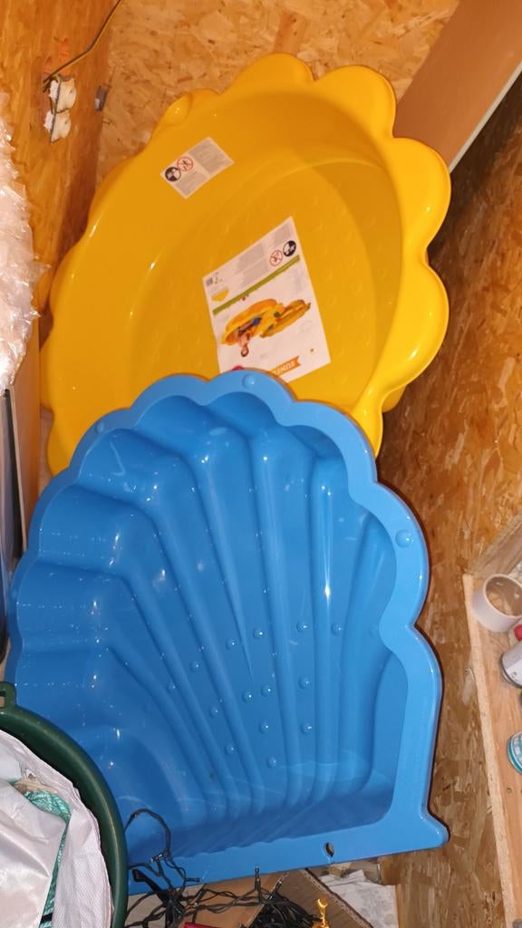 2 bacs à sable, de différentes tailles, neufs, Enlèvement, Neuf