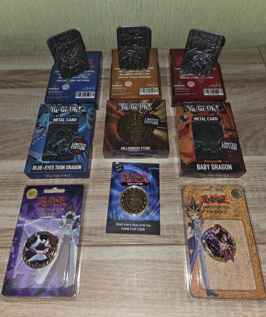 Yu-Gi-Oh Limited Edition Collectibles, Hobby en Vrije tijd, Verzamelkaartspellen | Yu-gi-Oh!, Zo goed als nieuw, Overige typen
