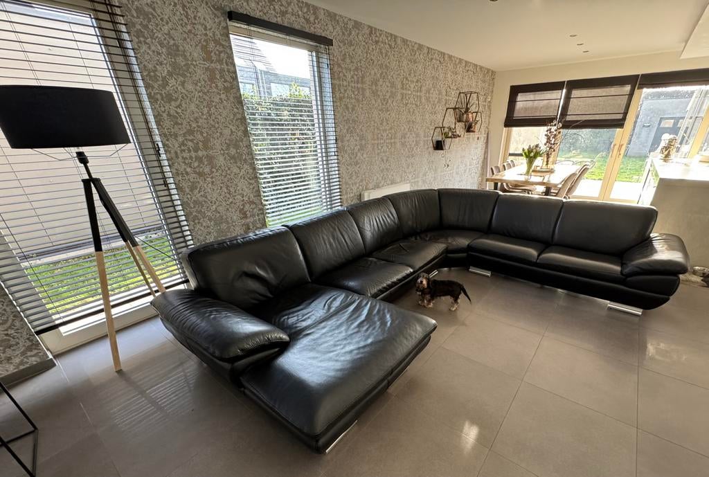 Panoramische zetel-Fauteuil panoramique-calia italia, Maison & Meubles, Enlèvement, Comme neuf, Cuir