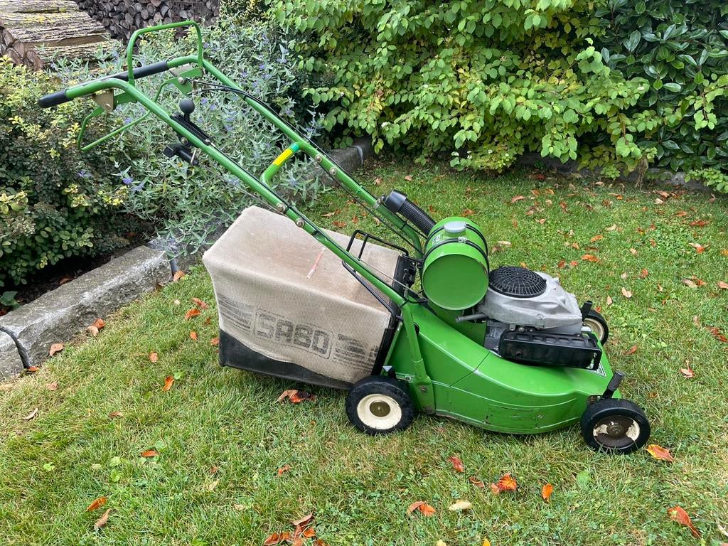 Tondeuse Sabo 2temps 52cm, Tuin en Terras, Grasmaaiers, Ophalen, Zo goed als nieuw