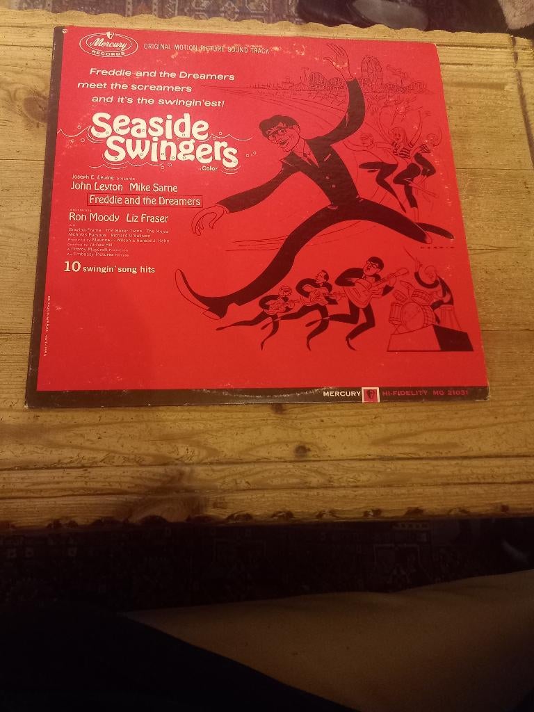 Lp van John Leyton - Mike Sarne - Freddie And The Dreamers, Ophalen of Verzenden, Gebruikt, Overige formaten