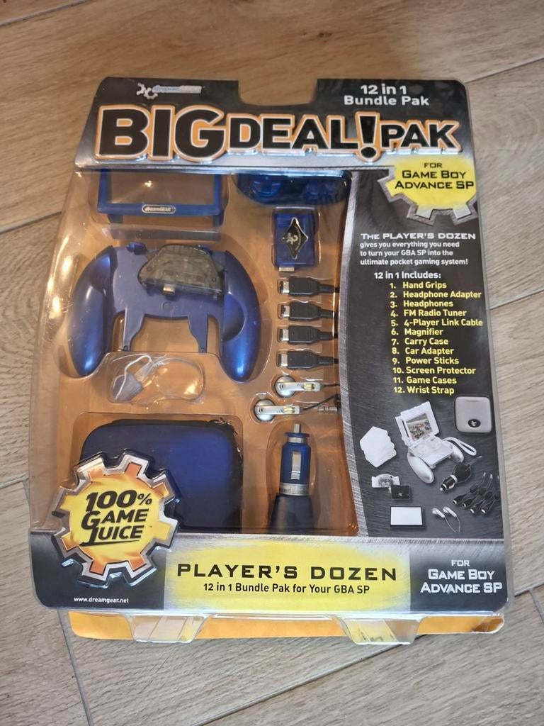 Gameboy Advance SP accessoires - 12in1, Consoles de jeu & Jeux vidéo, Enlèvement, Comme neuf, Game Boy Advance SP