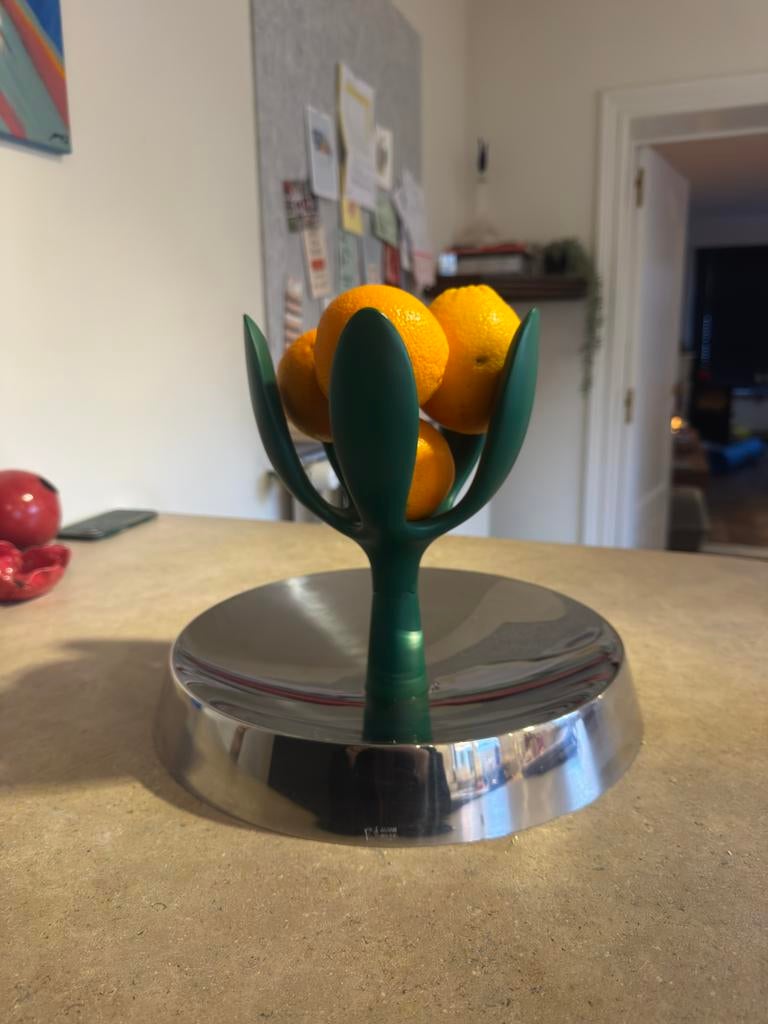 Vintage Alessi Mama Fruit, Huis en Inrichting, Ophalen, Overige materialen, Schaal, Zo goed als nieuw