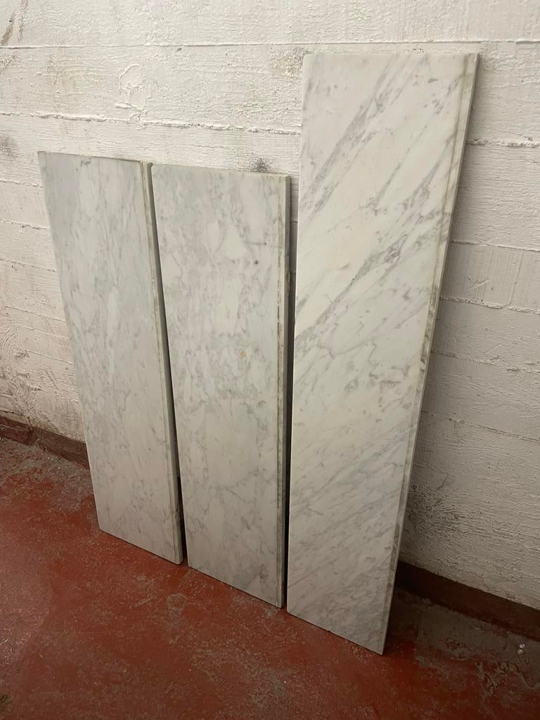 3 x marmeren plaat, Doe-het-zelf en Bouw, Ophalen, Gebruikt, Overige materialen, 20 tot 50 mm